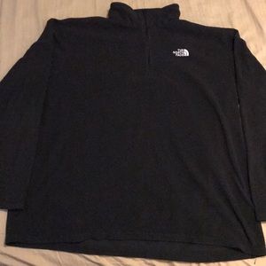 North Face half zip sweater